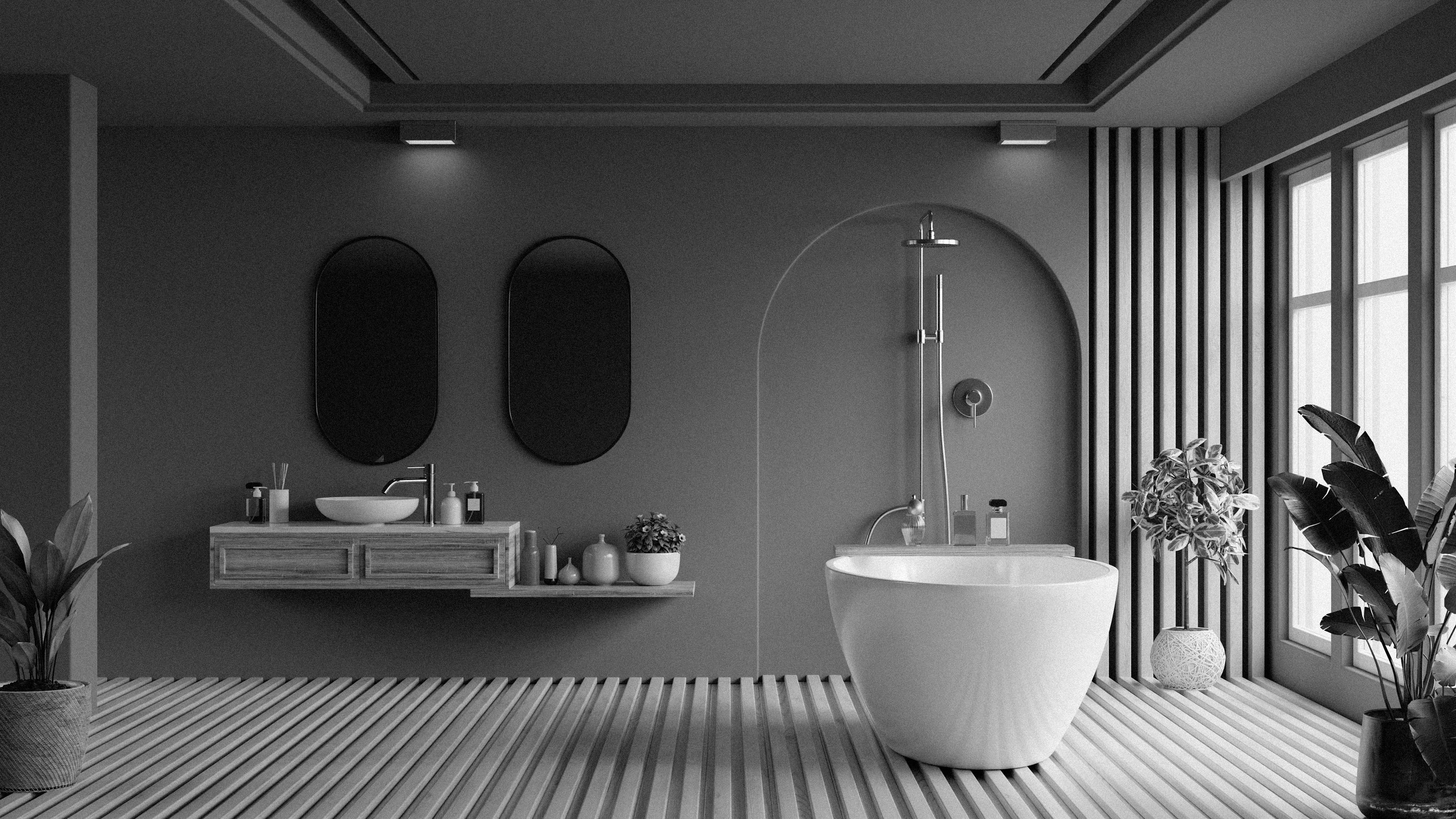 Aleman Plumbing licensed plumber performing leak detection service in Miami home