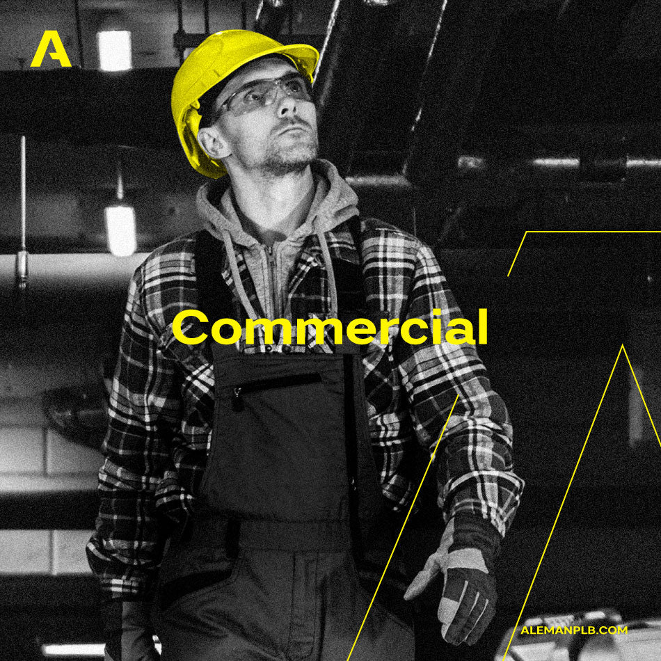 Miami plumber on a commercial plumbing project in Miam-Dade county